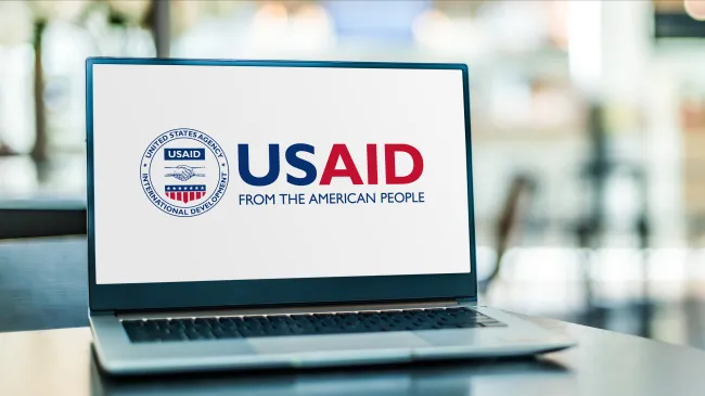 USAID laptop